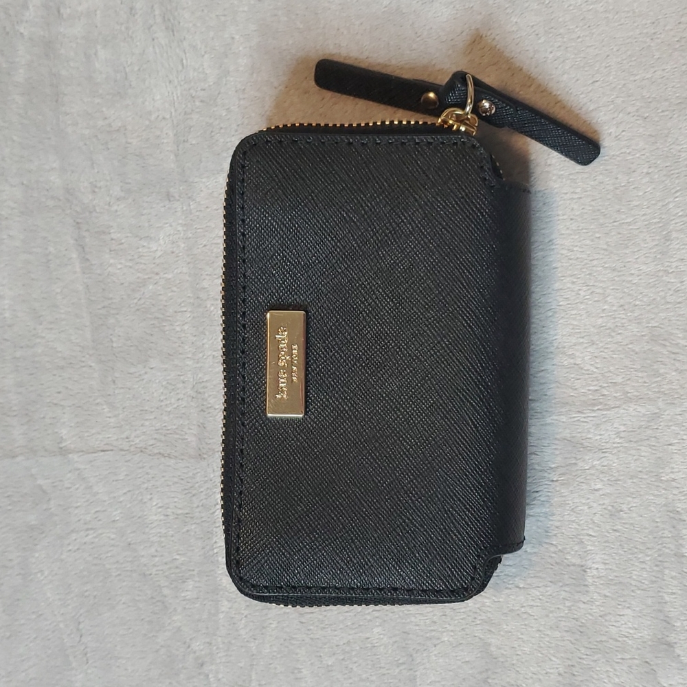 Kate Spade Card Holder In Black